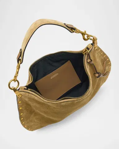 Isabel Marant Oskan Soft Zipped Shoulder Bag | Thumbnail 3 Isabel Marant Oskan Soft Zipped Shoulder Bag | Thumbnail 3