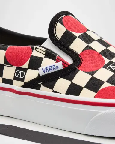 Valentino Garavani x Vans Classic Slip-On Checkerboard Shoes | Thumbnail 5