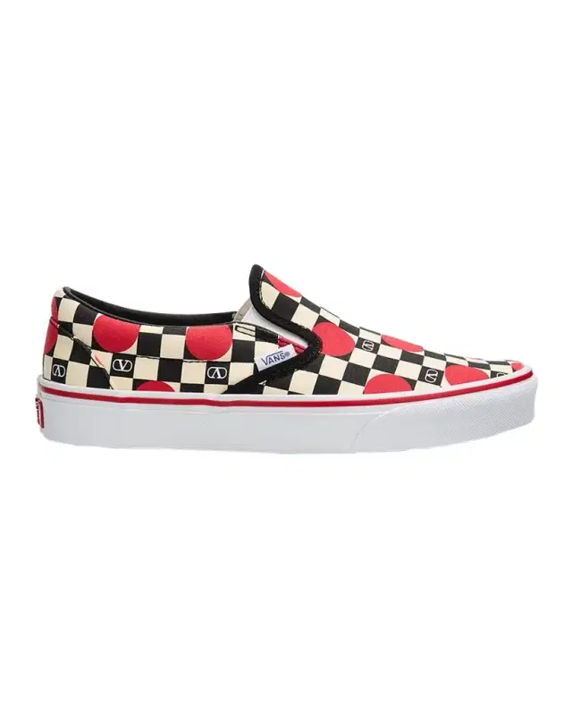 Valentino Garavani x Vans Classic Slip-On Checkerboard Shoes