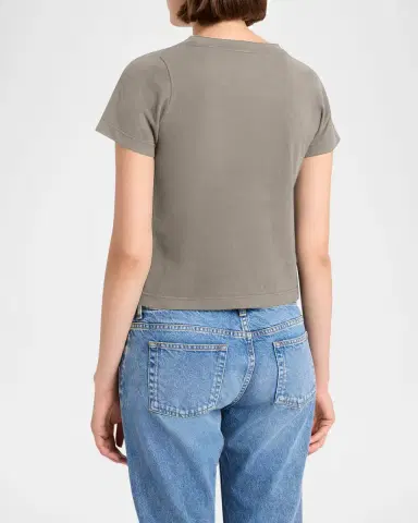 THE ROW Tori Shrunken T-Shirt | Thumbnail 3