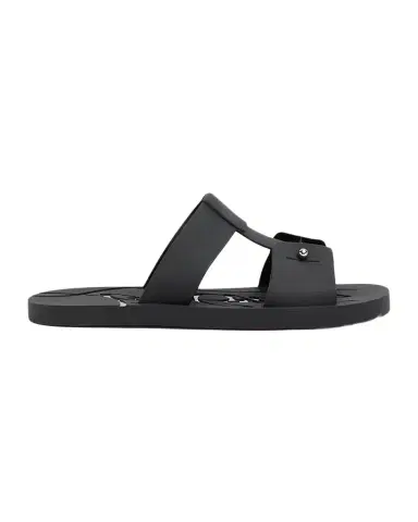 Christian Louboutin Men's Zakouski Flat Rubber Sandals | Thumbnail 1