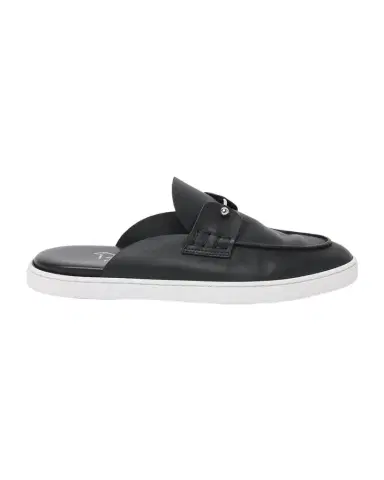 Christian Louboutin Men's Chanme Leather Slides | Thumbnail 1