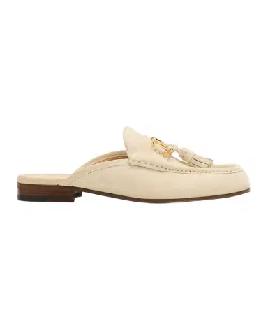 Valentino Garavani VLogo Signature Suede Loafer Mules | Thumbnail 1