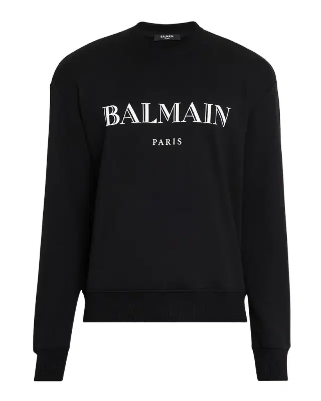 Men 's Cotton Vintage Logo Crewneck Sweater