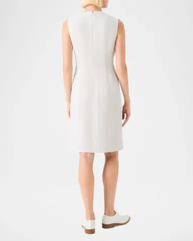 Akris Wool Crepe Sheath Dress | Thumbnail 3 Akris Wool Crepe Sheath Dress | Thumbnail 3