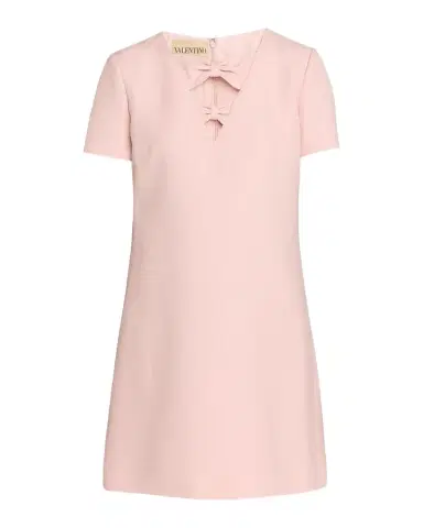Valentino Garavani Bow Cutout Short-Sleeve Mini Dress | Thumbnail 1