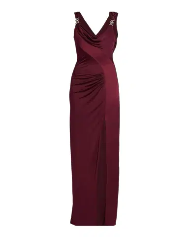 Versace Ruched Jersey Gown | Thumbnail 1