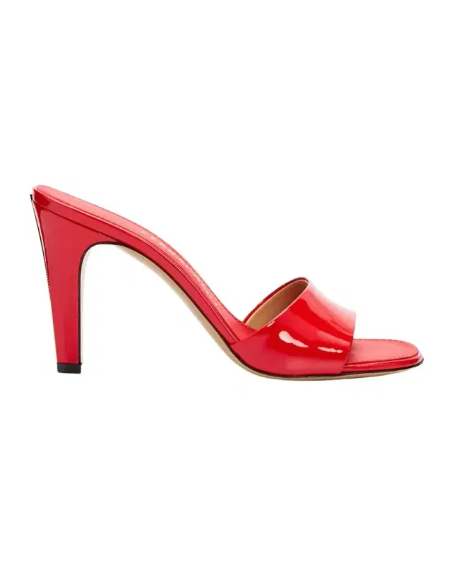 95mm Tatiana Leather Mules