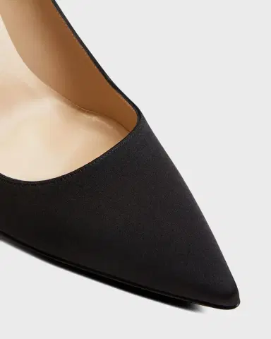 Manolo Blahnik BB 90mm Satin Pumps | Thumbnail 5 Manolo Blahnik BB 90mm Satin Pumps | Thumbnail 5