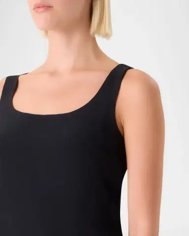 Akris Scoop-Neck Silk Georgette Tank Top | Thumbnail 5 Akris Scoop-Neck Silk Georgette Tank Top | Thumbnail 5