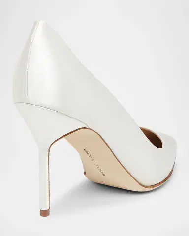 Manolo Blahnik BB 90mm Satin Pumps | Thumbnail 3