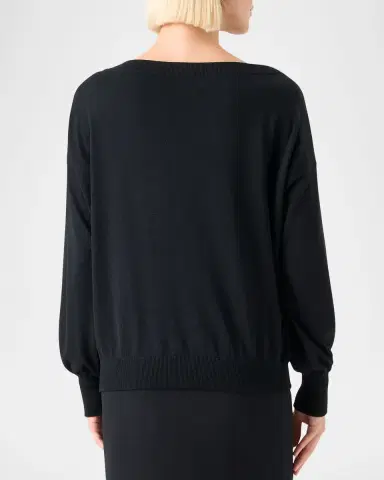 Akris punto Bateau-Neck Knit Sweater | Thumbnail 3