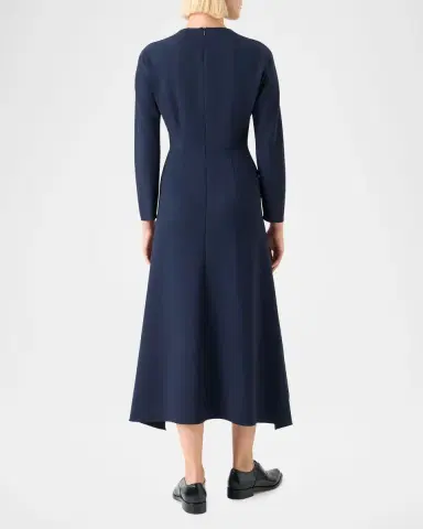 Akris Fit-and-Flare Handkerchief Dress | Thumbnail 3