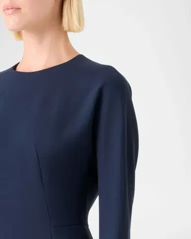 Akris Fit-and-Flare Handkerchief Dress | Thumbnail 5