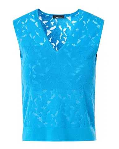 Akris Whitecaps Knit V-Neck Vest | Thumbnail 1