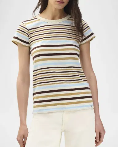 rag & bone The Slub Striped Tee | Thumbnail 3
