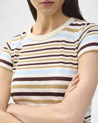 rag & bone The Slub Striped Tee | Thumbnail 4