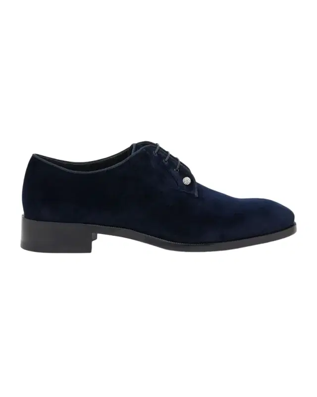 Christian Louboutin Men 's Chambeliss Night Strass Velvet Derby Shoes