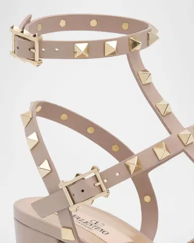 Valentino Garavani 60mm Rockstud Leather City Sandals | Thumbnail 5 Valentino Garavani 60mm Rockstud Leather City Sandals | Thumbnail 5
