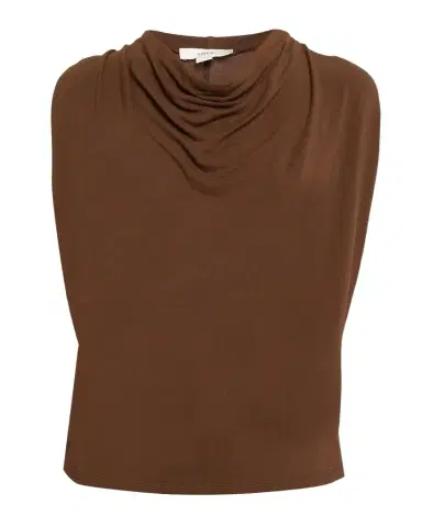 Vince Draped Cowl-Neck Top | Thumbnail 1