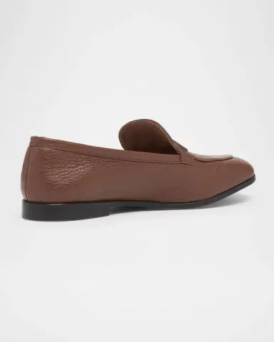 Ferragamo Soldy Hammered Deerskin Leather Loafers | Thumbnail 2 Ferragamo Soldy Hammered Deerskin Leather Loafers | Thumbnail 2