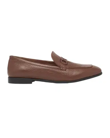 Ferragamo Soldy Hammered Deerskin Leather Loafers | Thumbnail 1 Ferragamo Soldy Hammered Deerskin Leather Loafers | Thumbnail 1
