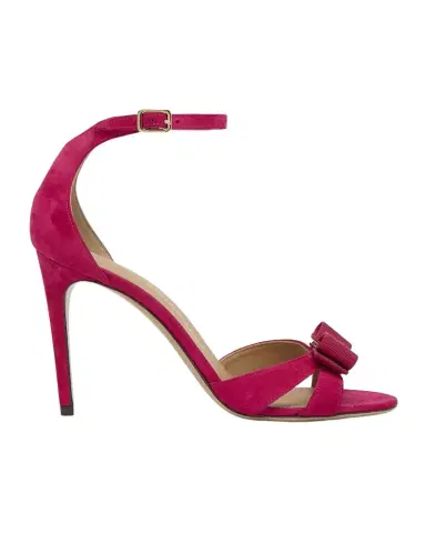 Ferragamo 95mm Roxy Suede Bow Pumps | Thumbnail 1