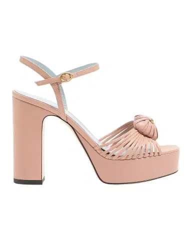 Valentino Garavani 115mm VLogo Leather Platform Sandals | Thumbnail 1 Valentino Garavani 115mm VLogo Leather Platform Sandals | Thumbnail 1