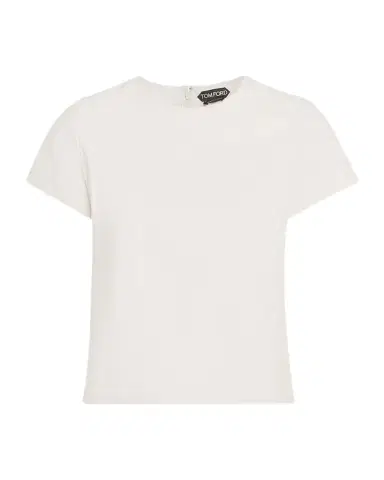 Tom Ford Leather Short-Sleeve Top | Thumbnail 1