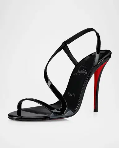 Christian Louboutin 100mm Rosa Z Patent Leather Sandals | Thumbnail 3 Christian Louboutin 100mm Rosa Z Patent Leather Sandals | Thumbnail 3