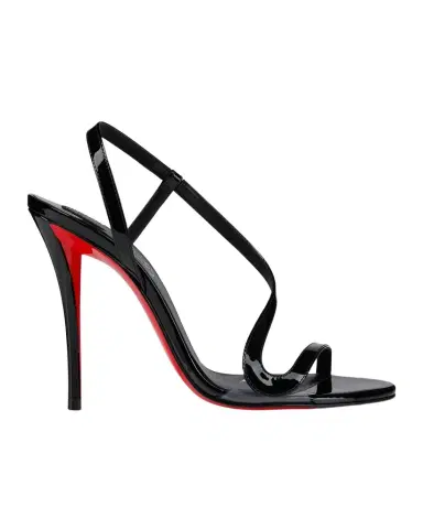 Christian Louboutin 100mm Rosa Z Patent Leather Sandals | Thumbnail 1 Christian Louboutin 100mm Rosa Z Patent Leather Sandals | Thumbnail 1