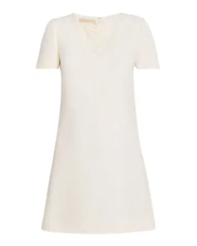 Valentino Garavani Bow Cutout Short-Sleeve Mini Dress | Thumbnail 1 Valentino Garavani Bow Cutout Short-Sleeve Mini Dress | Thumbnail 1