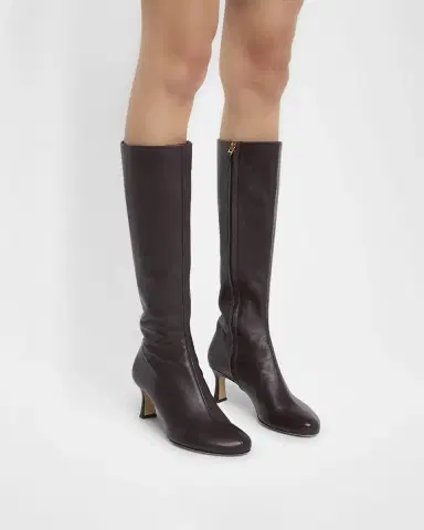 Bottega Veneta Lagoon Nappa Leather Knee-High Boots | Thumbnail 2