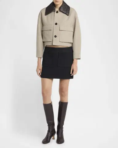 Bottega Veneta Lagoon Nappa Leather Knee-High Boots | Thumbnail 3