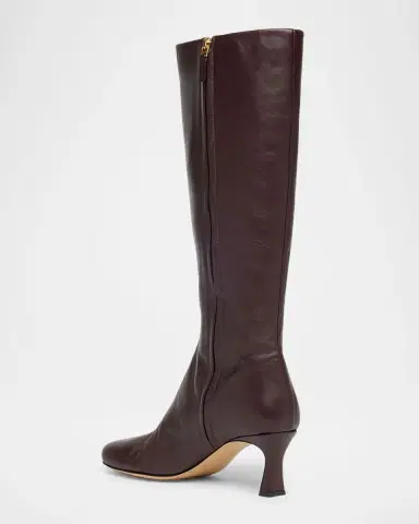 Bottega Veneta Lagoon Nappa Leather Knee-High Boots | Thumbnail 4