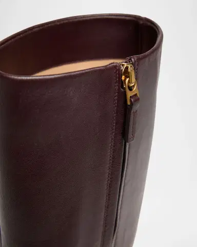 Bottega Veneta Lagoon Nappa Leather Knee-High Boots | Thumbnail 5