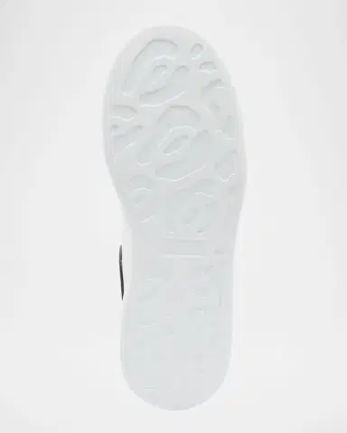 Alexander McQueen Men's Contrast-Trim Leather Oversized Sneakers | Thumbnail 5 Alexander McQueen Men's Contrast-Trim Leather Oversized Sneakers | Thumbnail 5