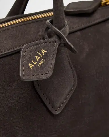 Alaïa Le Teckel Medium Suede Shoulder Bag | Thumbnail 6 Alaïa Le Teckel Medium Suede Shoulder Bag | Thumbnail 6