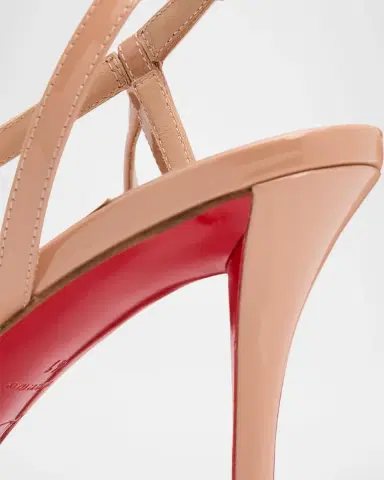 Christian Louboutin 80mm Rosa Z Patent Sandals | Thumbnail 5 Christian Louboutin 80mm Rosa Z Patent Sandals | Thumbnail 5