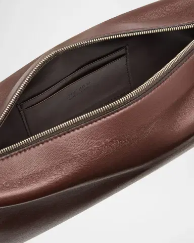 The Row Compact Clutch Bag in Nappa Leather | Thumbnail 3