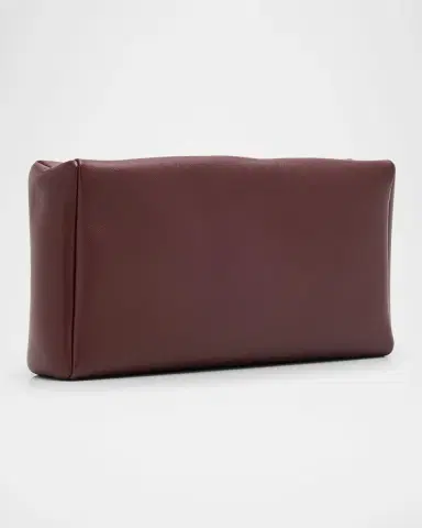 The Row Compact Clutch Bag in Nappa Leather | Thumbnail 10