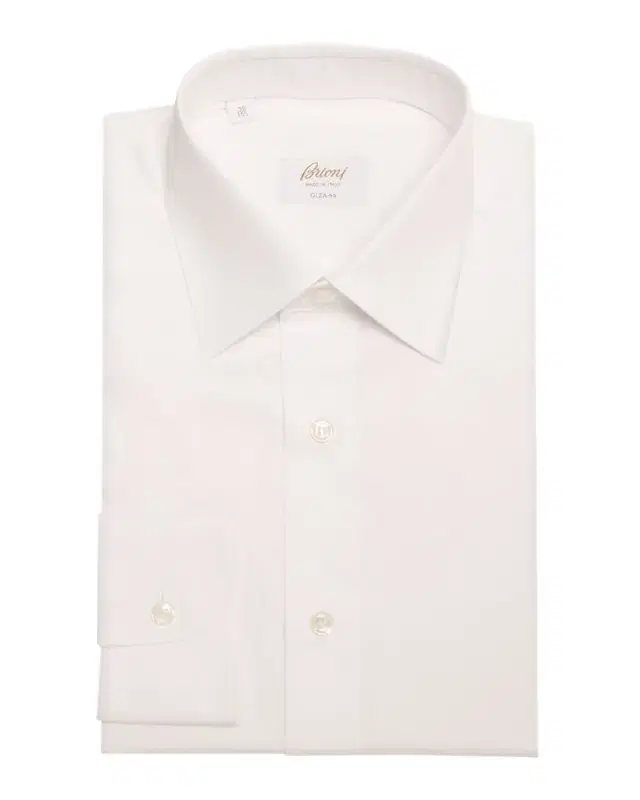 Brioni Men 's Brew Giza 45 Cotton Twill Dress Shirt