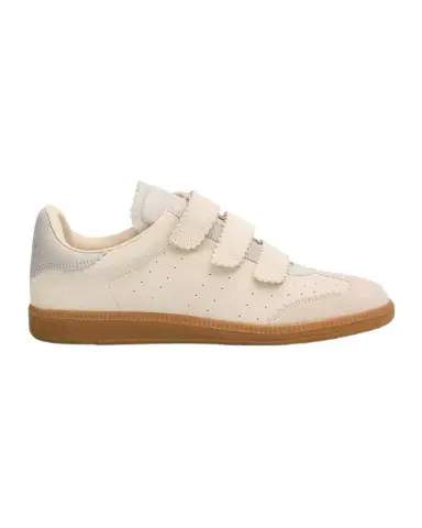 Isabel Marant Beth Mixed Leather Triple-Grip Sneakers | Thumbnail 1