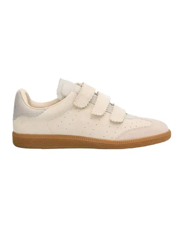 Isabel Marant Beth Mixed Leather Triple-Grip Sneakers
