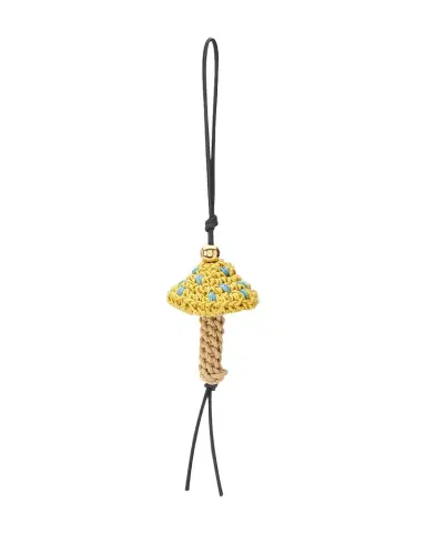 Loewe Woven Mushroom Bag Charm | Thumbnail 1 Loewe Woven Mushroom Bag Charm | Thumbnail 1