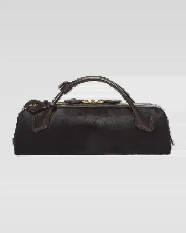 Alaïa Elongated Calf Hair Clutch Bag | Thumbnail 2 Alaïa Elongated Calf Hair Clutch Bag | Thumbnail 2