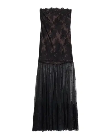 Retrofête Vespera Strapless Lace Dress | Thumbnail 1 Retrofête Vespera Strapless Lace Dress | Thumbnail 1