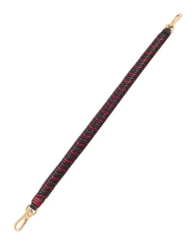 Loewe Tricolor Woven Leather Shoulder Strap