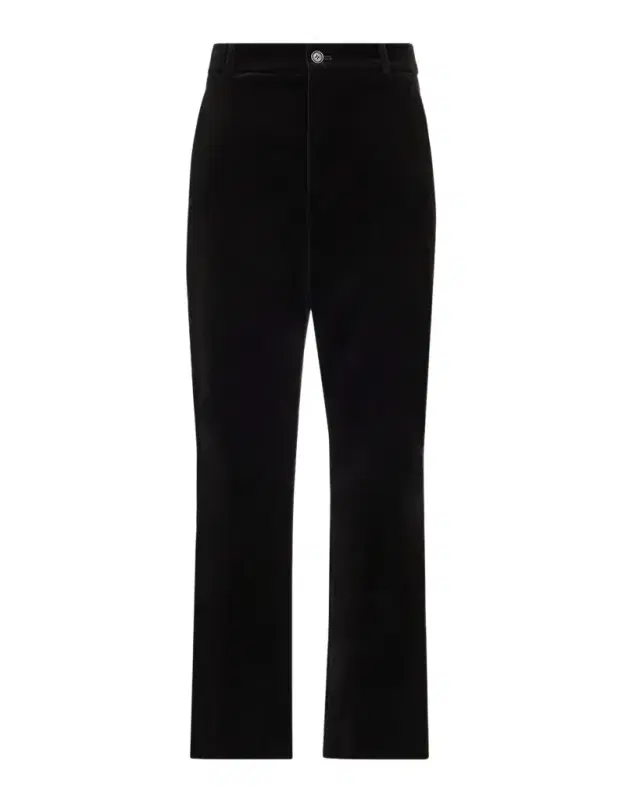 Velvet Flare Trousers