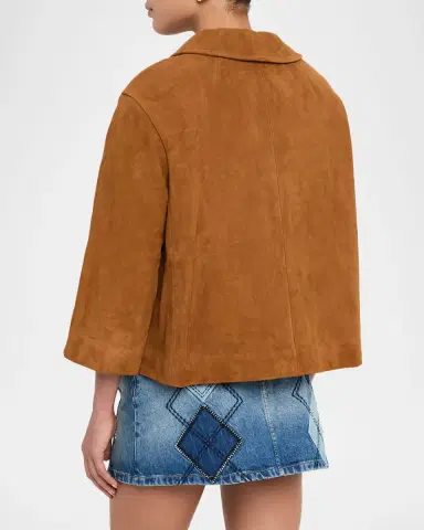 Marc Jacobs Suede Doll Jacket | Thumbnail 2